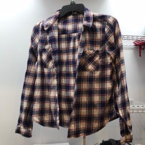 Plaid button up